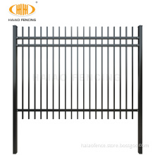 Rod Top Tubular Picket Steel Fence